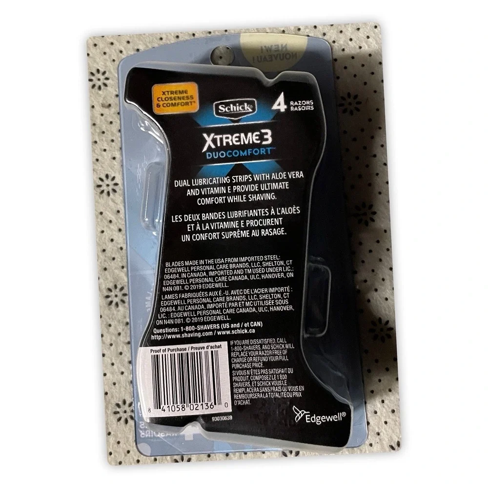 Schick xtreme duocomfort